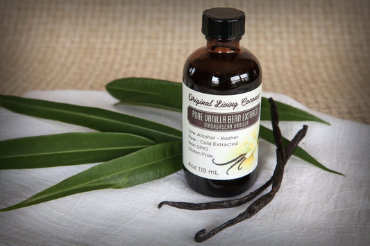 Cold-Processed Low Alcohol Vanilla Extract Double Strength